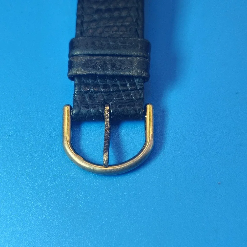 Rare Vintage‎ 1988 GUCCI Michelob Anheuser Busch Swiss Mens Watch Lizard Skin
